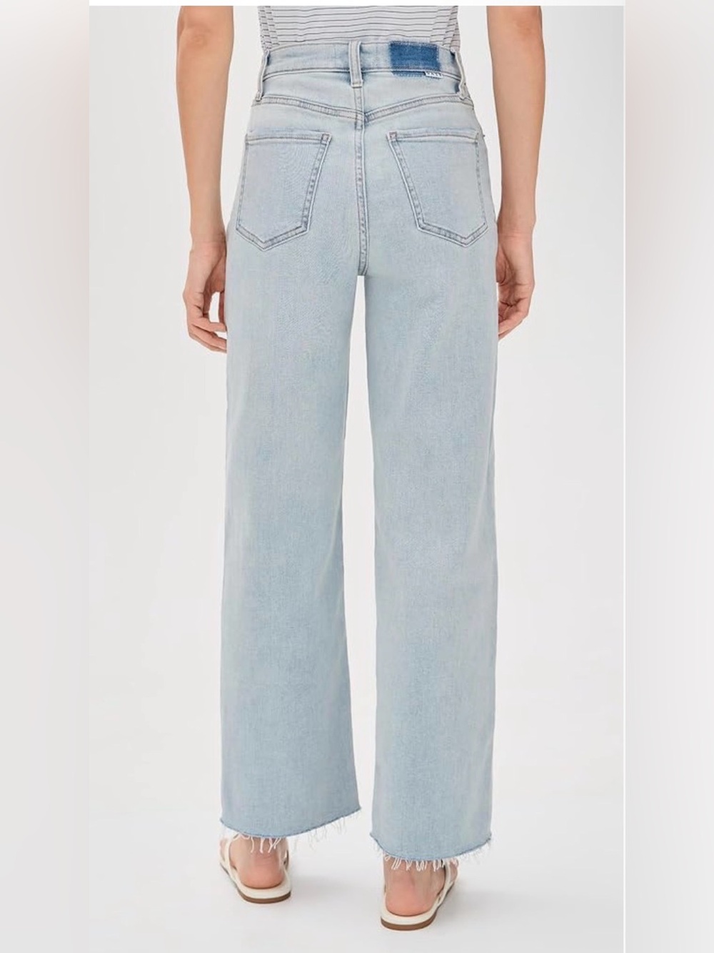 Daze Denim Echo High Rise Wide Leg Jean Indigo - Picture 2 of 4